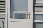 White PVC door