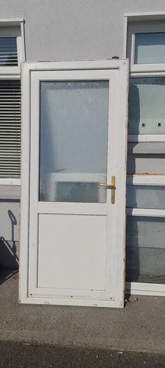 White PVC door