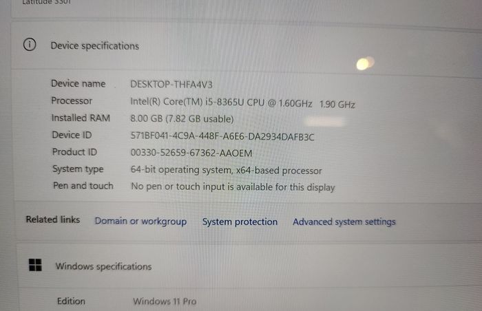 Slim Dell Latitude 3301 | Amazing Screen