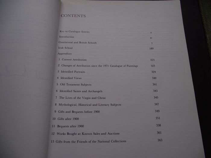 1982 "National Gallery of Ireland: Illustrated Summary Catalogue of Paintings" by Homan Potterton