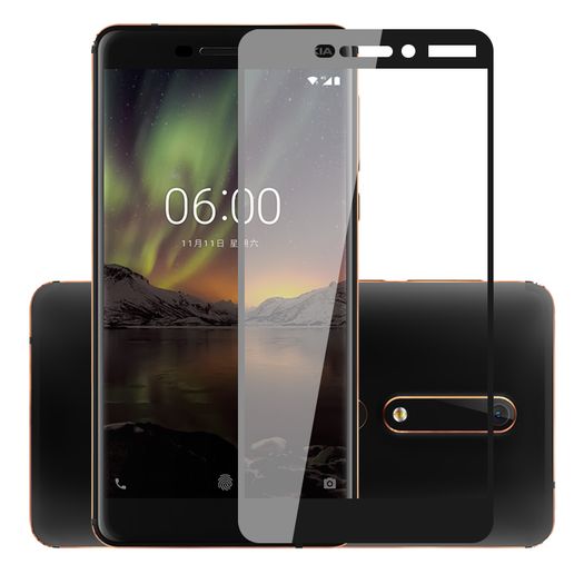 3D Tempered Glass For Nokia 6 Full Cover 9H film Explosion-proof