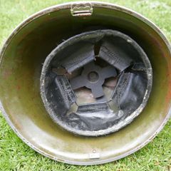 Vintage Steel Helmet 1958 British Army BMB MK IV