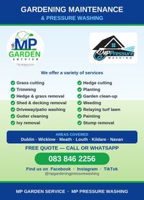 Gardening maintenance & pressure washing services