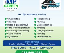 Gardening maintenance & pressure washing services & rubbish removal