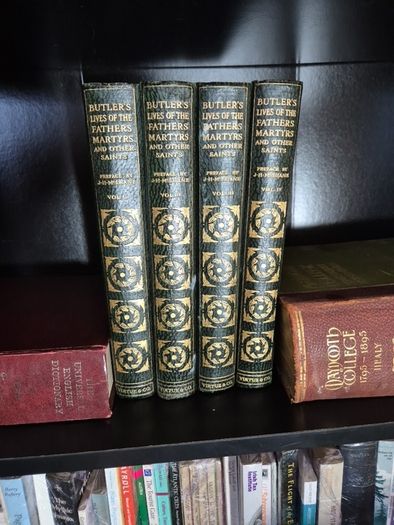 Unique Find. Butler's Lives of the Saints- complete 4 volume set 1928