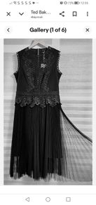 Stunning  Dress Ted baker size 2 uk 10. Beautiful dress for special occasions worn once