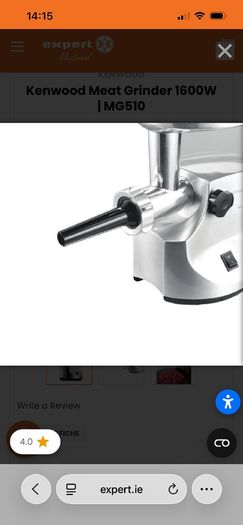 Kenwood Meat Grinder Pro 1600 MG510