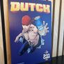 Dutch Gold Tin Metal Sign Image 2