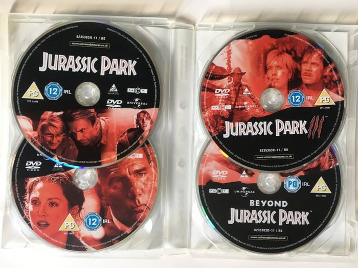 Jurassic Park Trilogy Boxset [1993-2001] [3xMovie DVD]