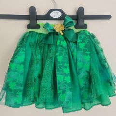 Girls St Patricks Day skirt