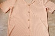 New - Age 13 Years - A Lovely Pale Orange Top - Read Carefully