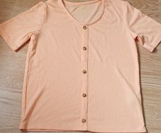 New - Age 13 Years - A Lovely Pale Orange Top - Read Carefully
