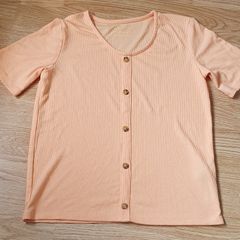New - Age 13 Years - A Lovely Pale Orange Top - Read Carefully