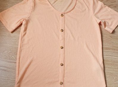 New - Age 13 Years - A Lovely Pale Orange Top - Read Carefully
