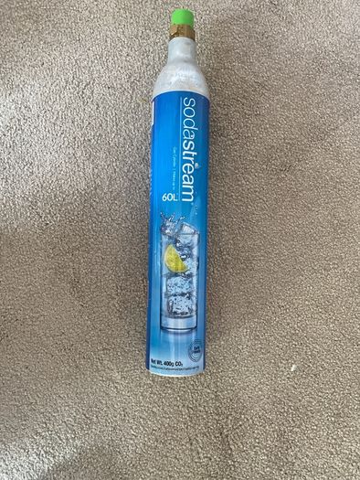 Full soda stream canister for FREE