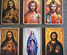 Religious wooden Icon