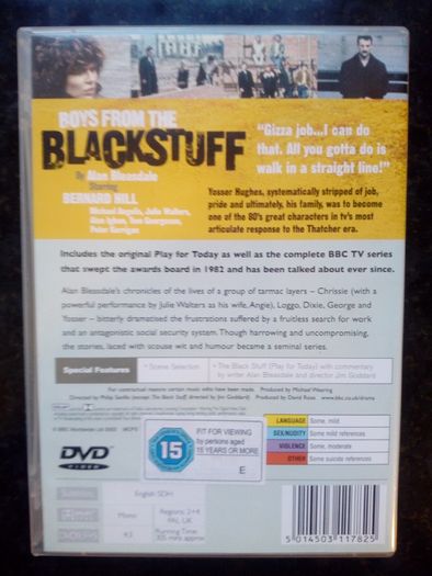 Boys From The Blackstuff 3 Dvd Boxset Bbc Drama Yosser Hughes