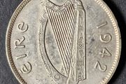 Ireland 1942 Half Crown Silver coin