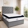 Mattress Ortho Blu Gel 1000 Pocket  Pillow Top Image 7