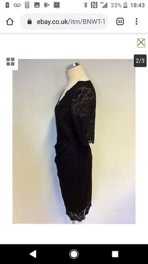 M&S Twiggy Lace Dress
