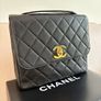 chanel rare vintage caviar Single Flap 24k Gold Plated Image 2