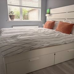 Ikea Bed and Mattress - KING