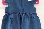 BNWT NEXT Baby Denim Dress