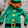 St Patrick Day  Leprechaun Costume, fancy dress Image 2