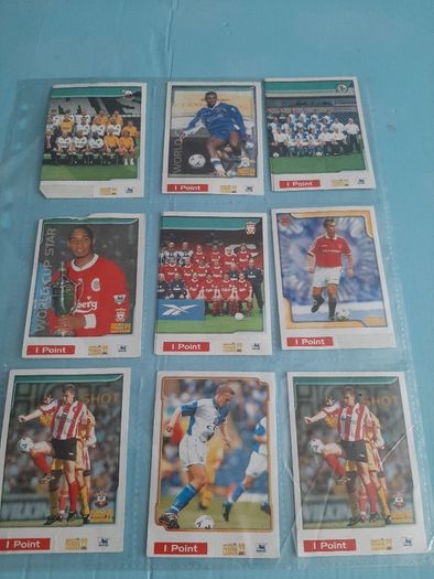 football cards from 1999