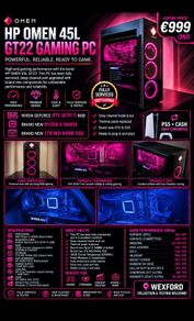 Hp Omen 45l Gaming Pc ( Will Swap For Ps5 )!!need Gone !!