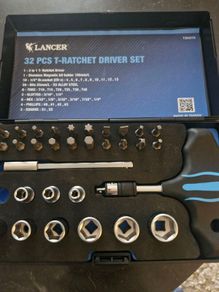 T handle ratchet set