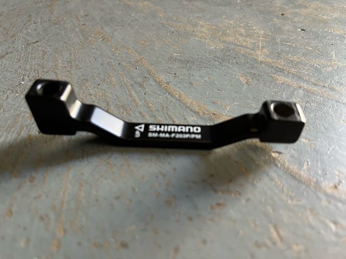 shimano xtr post mount adapter SM/MA F203P/PM