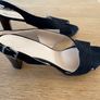 XSA Black Suede High Heels - Size 43 (UK 9) Image 5