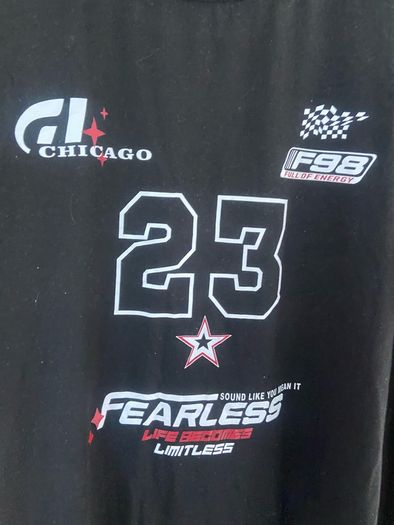 Fearless Chicago top size 3 xl