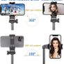 1.7 Meter/67 inch Phone Tripod Stand & Bluetooth Selfie Stick Tripod, Cellphone Tripod with Bluetooth Remote (FREE SHIPPING) Image 7
