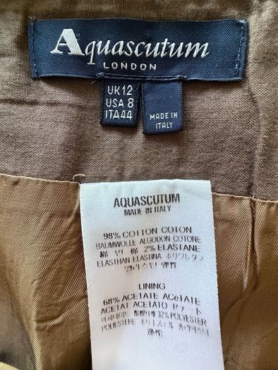 Aquascutum mini skirt UK 12