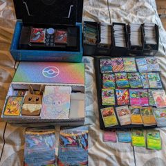 Pokemon Bulk lot collection thousands of Prismatic Ascended Heroes Pitch Black Chaos Rising plus Accessories
