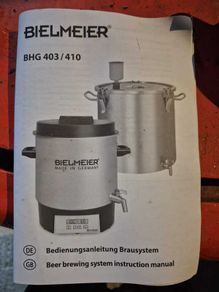 Bielmeier BHG 403/410 Beer Brewing System