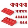 Wall Organiser With Parts Bins Hooks Tools Storage Image 3