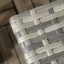 Rattan Side Table, Outdoor Coffee Table with Plastic Board Under the Full Woven Table Top for Patio, Garden, Balcony, Mixed Grey Image 6