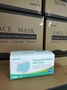 Face masks 3ply 50 per box NATIONWIDE