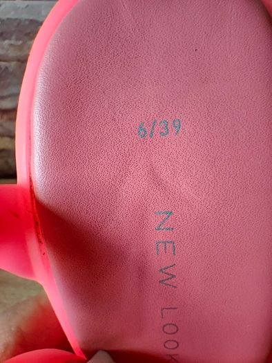 Pink Wedges, size 39 NEW LOOK