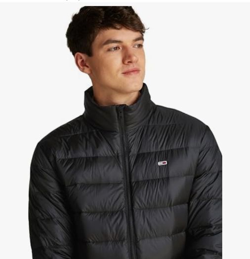 Tommy Jeans Men's Tjm Lt Down Jacket  Puffer Jacket