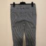 Fabulous Stretch Denim Striped Jean Shorts Size 8! Image 3