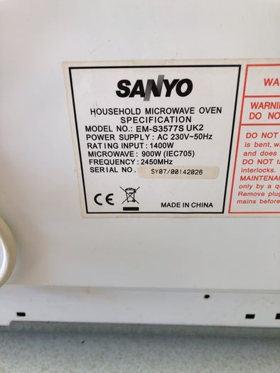 Microwave oven