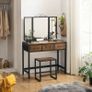 New Vintage Dressing table - FREE P&P Image 3