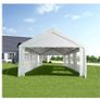 Gazebo 6 x 4 m, 100% Waterproof, with 4 Side Walls, Very Robust Construction, UV-Resistant, Includes Pegs and Guy Ropes Image 3
