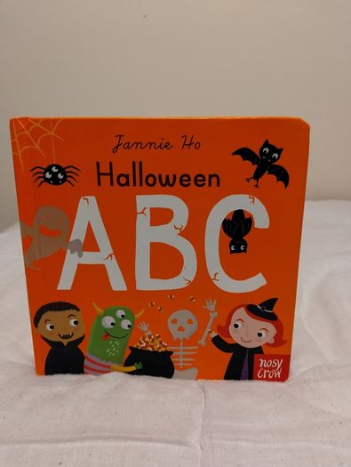 Halloween ABC hardback board book
