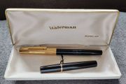 Vintage 1960s Waterman Flash 18K Gold M Nib Fountain Pen - New Old Stock (Unused)