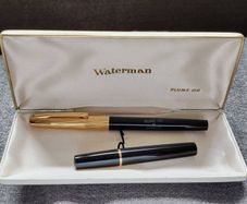 Vintage 1960s Waterman Flash 18K Gold M Nib Fountain Pen - New Old Stock (Unused)